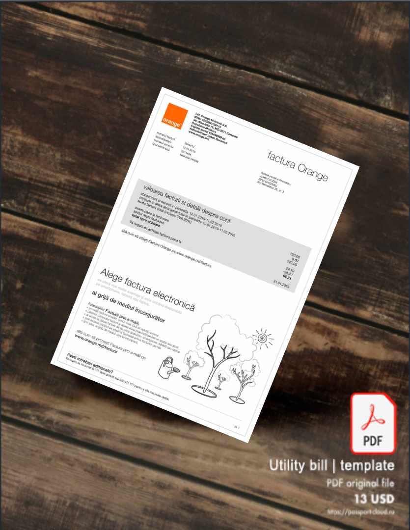 Utility bill | Albanian Power | Albania